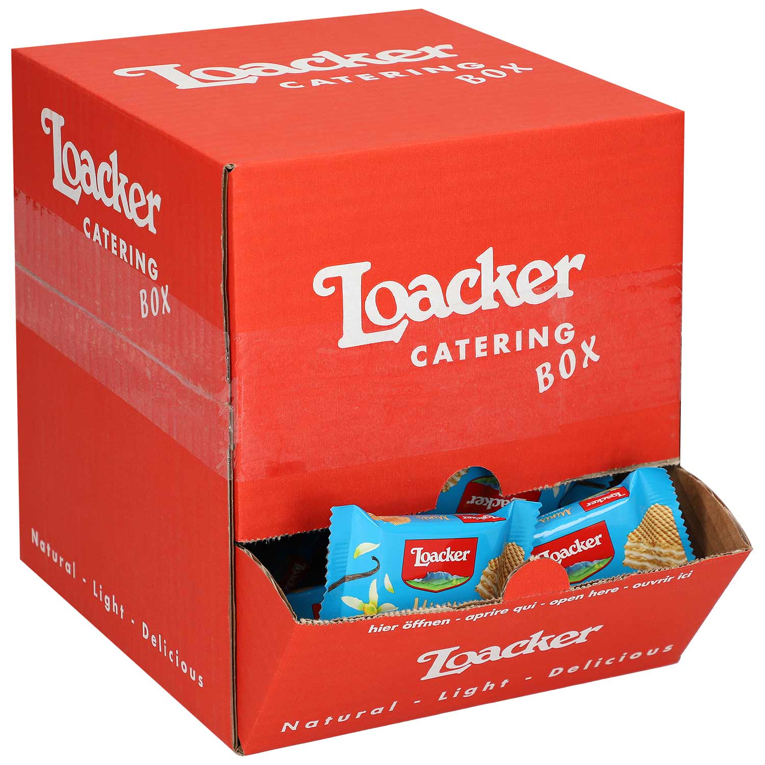 Loacker Minis Vanilla 62x10g