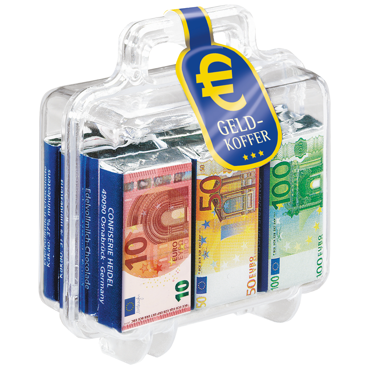 Heidel Euro-Geldkoffer 33g