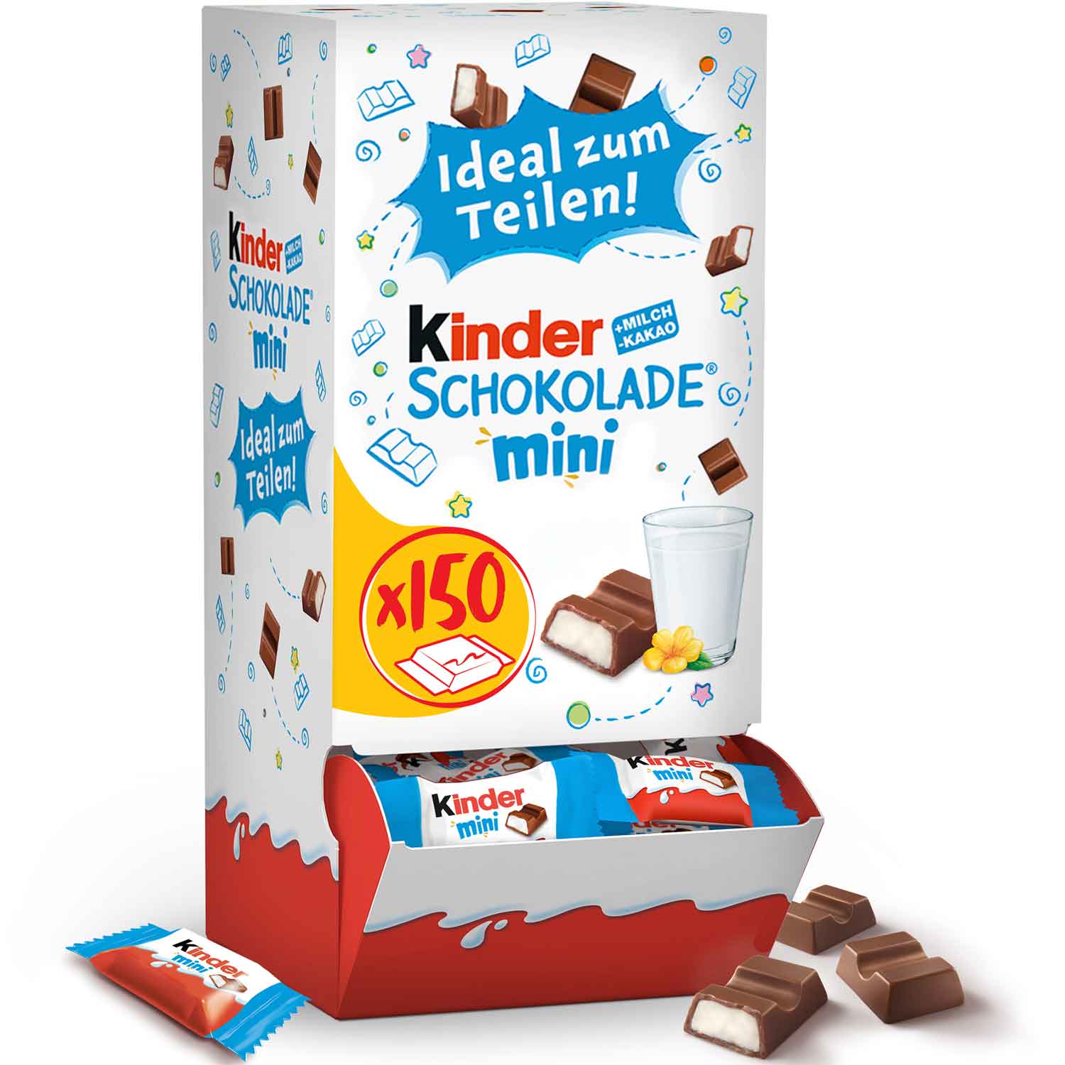 kinder Schokolade Mini 150er