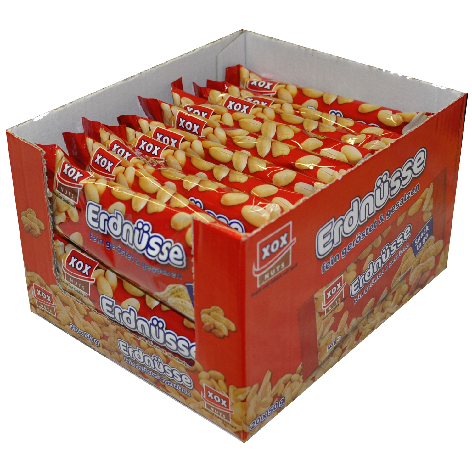 XOX Erdnüsse 50g