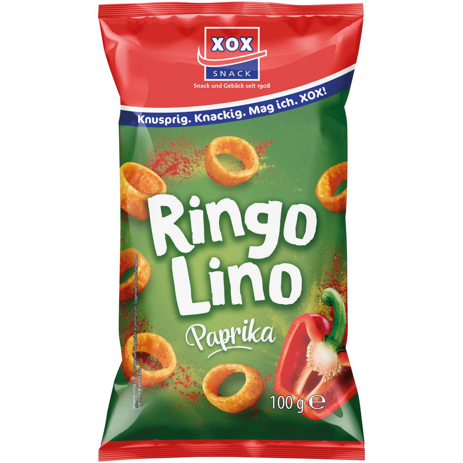 XOX Ringolino Paprika 100g