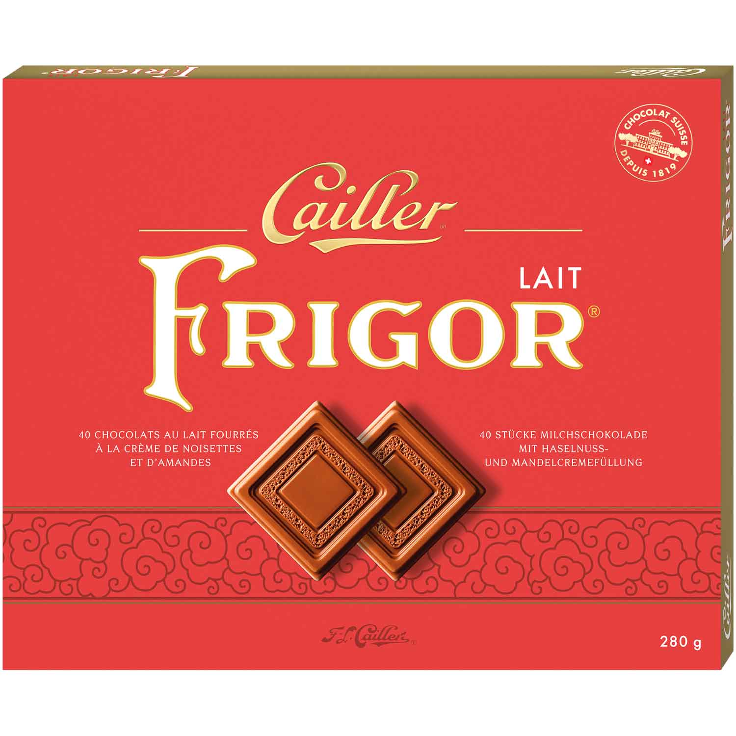 Cailler Frigor Lait 280g