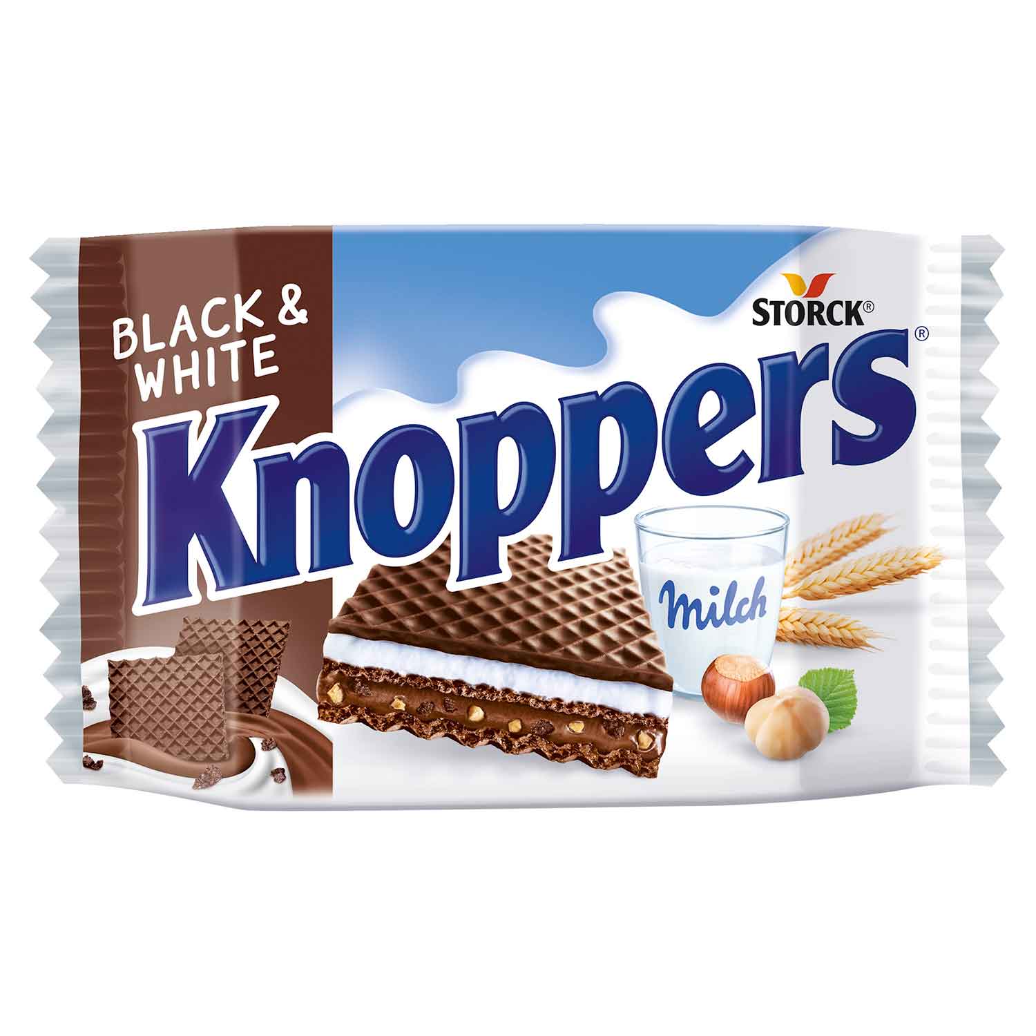 Knoppers Black & White 8er