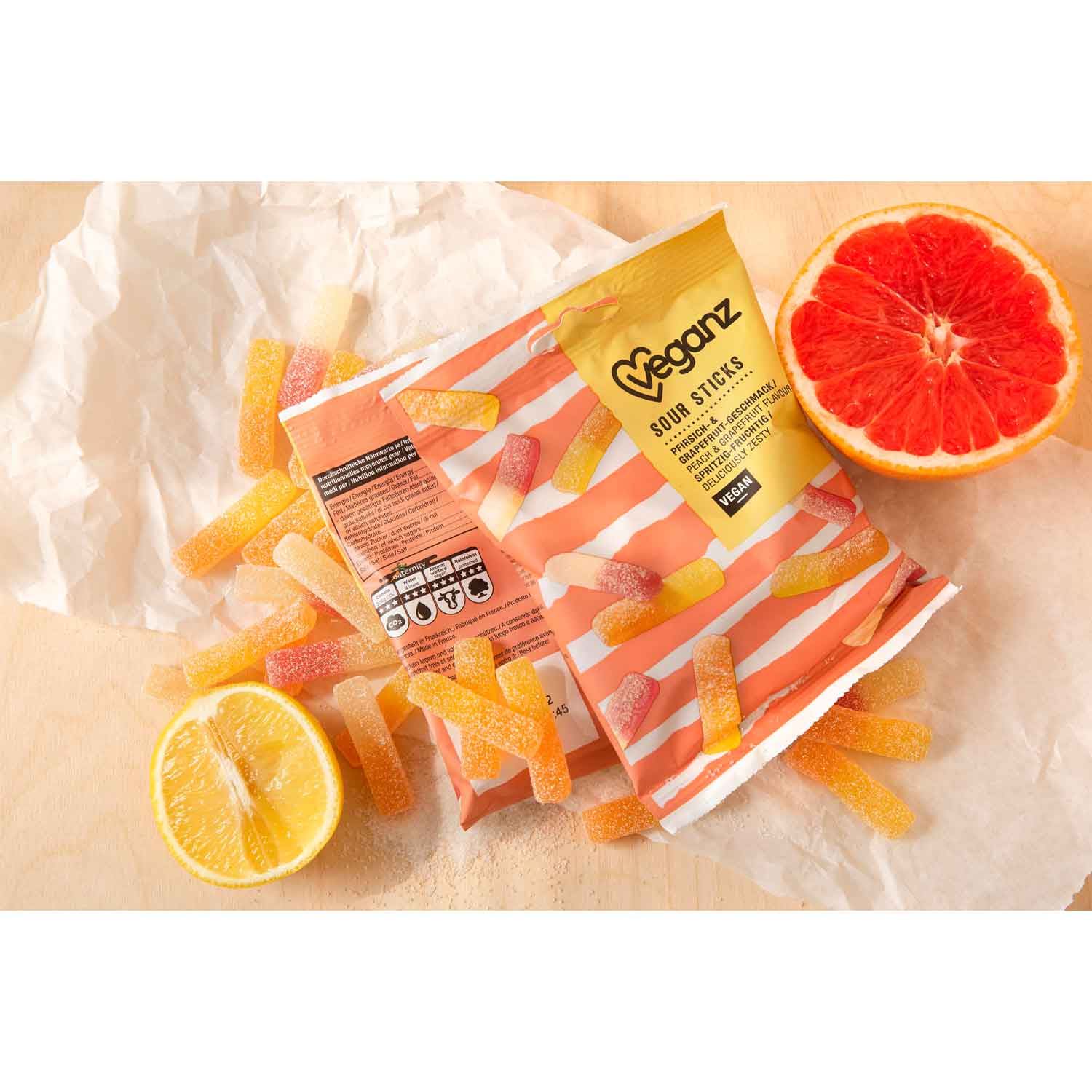 Veganz Sour Sticks 100g