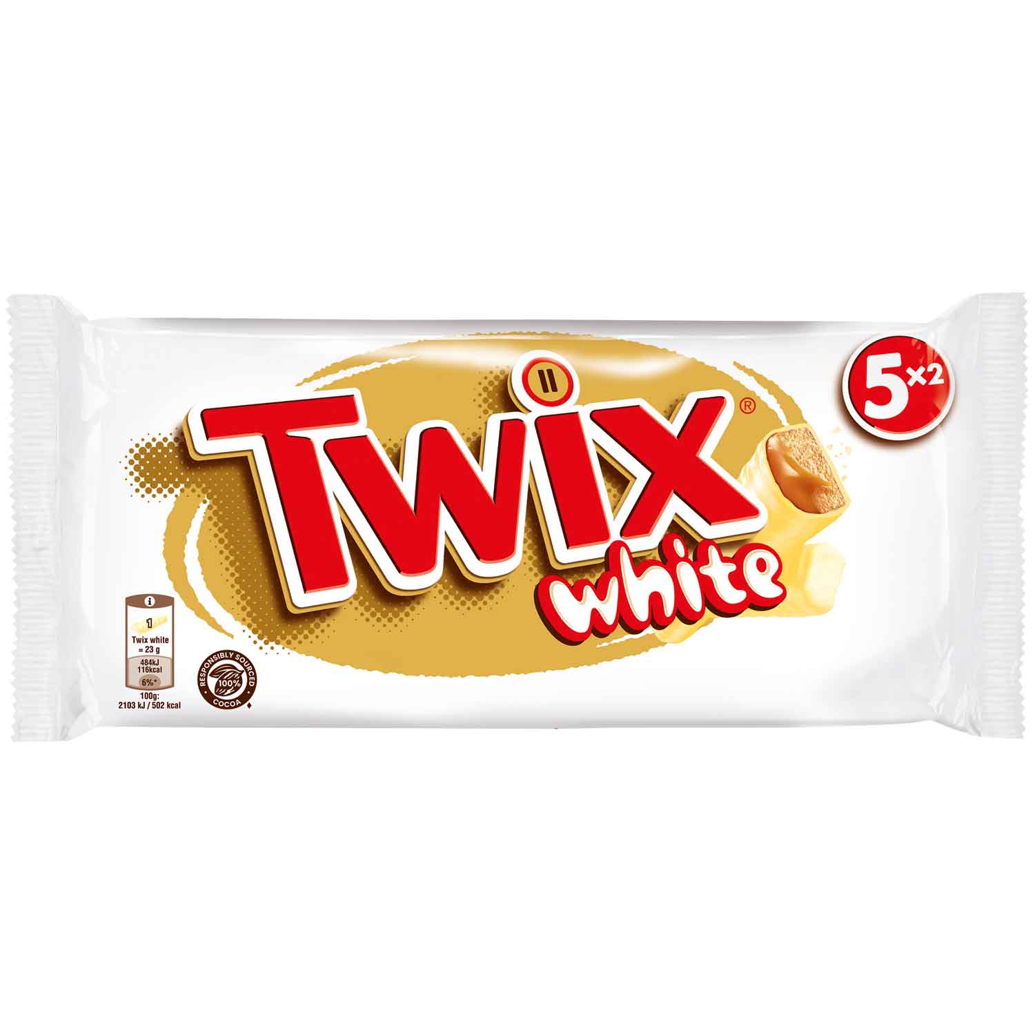 Twix White 5x46g