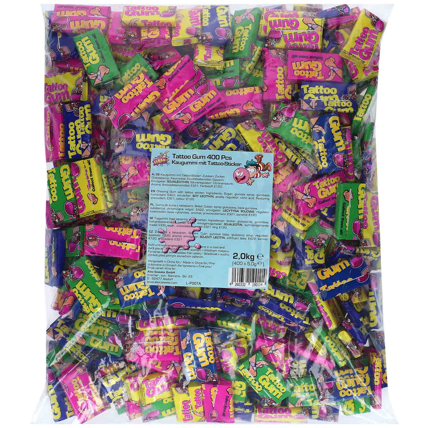 Sweet Flash Tattoo Gum 400er