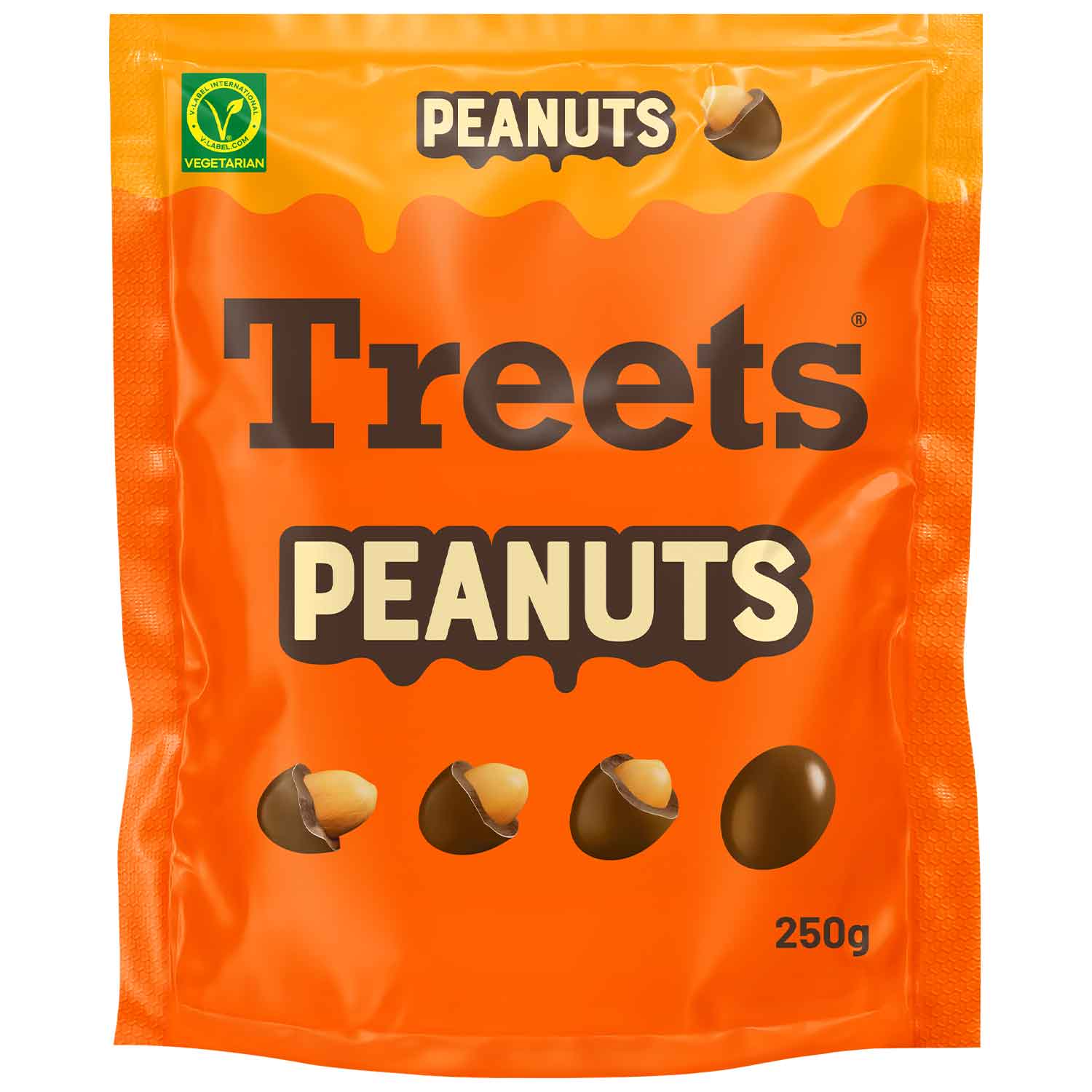 Treets Peanuts 250g