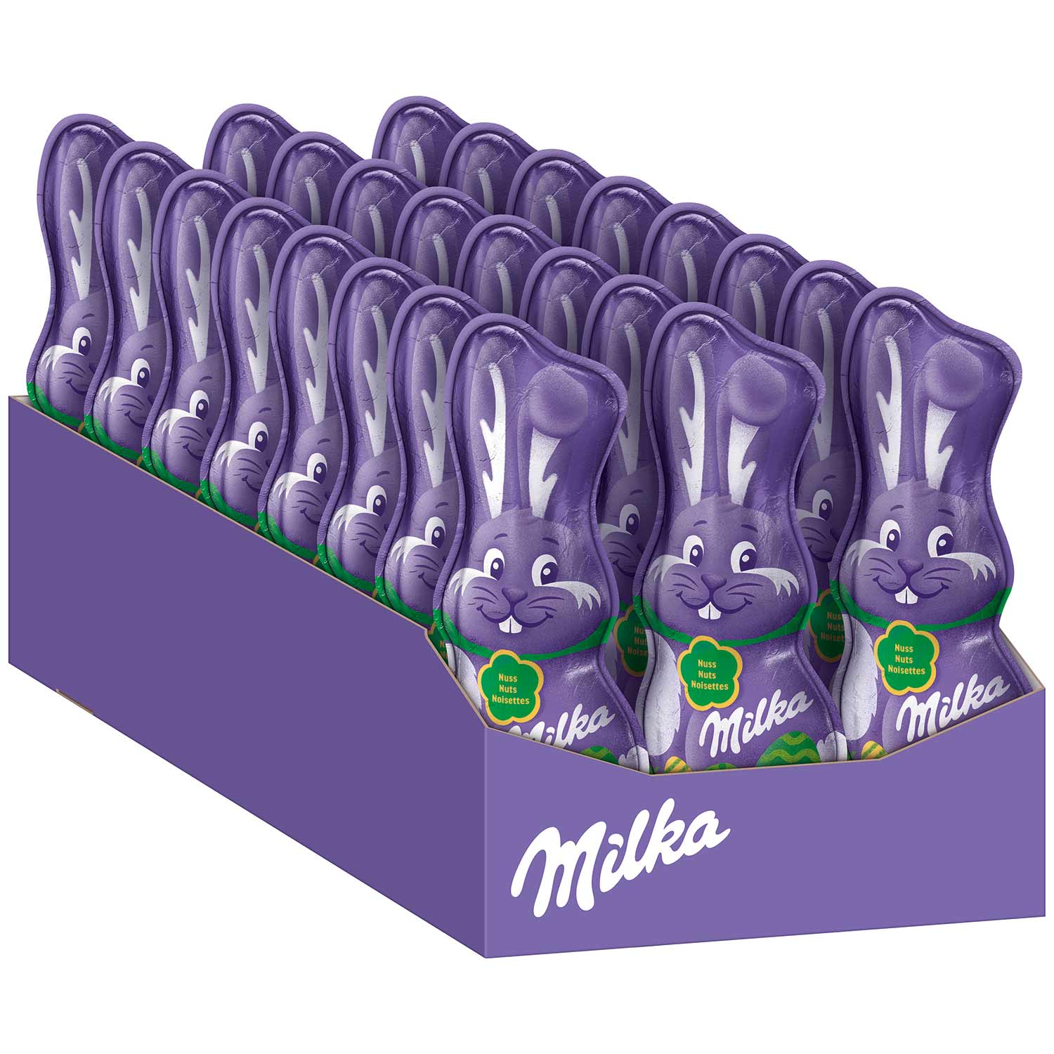Milka Schmunzelhase Nuss 45g