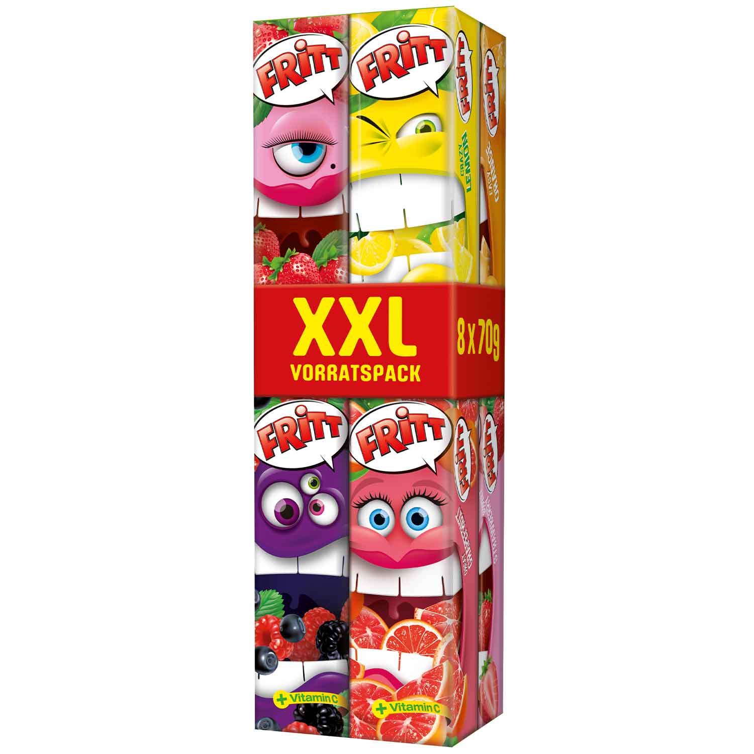 Fritt XXL Vorratspack 8x70g