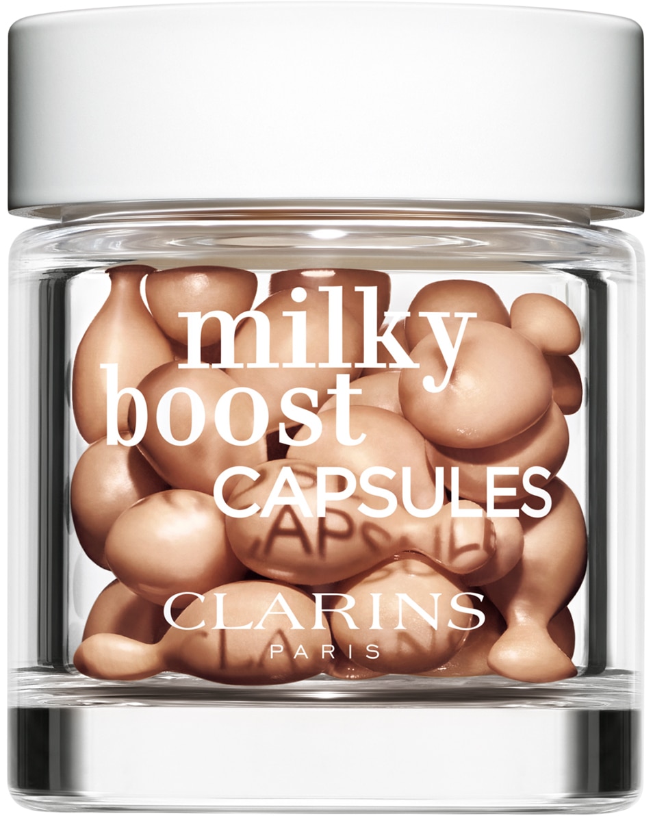CLARINS make up face milk MILKY BOOST CAPSULES