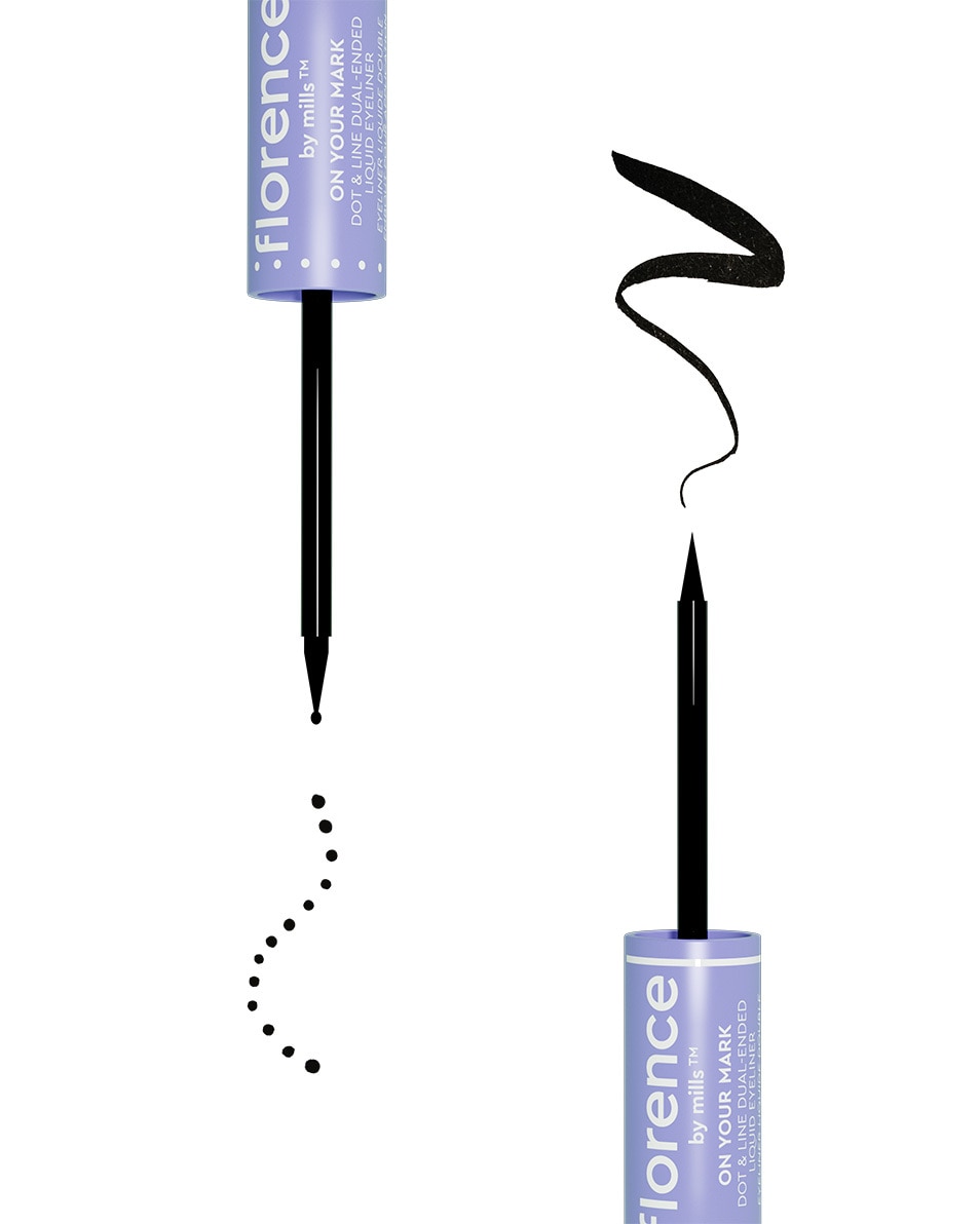 on tha mark ON THA MARK DUAL SIDED LIQUID EYELINER BLACK