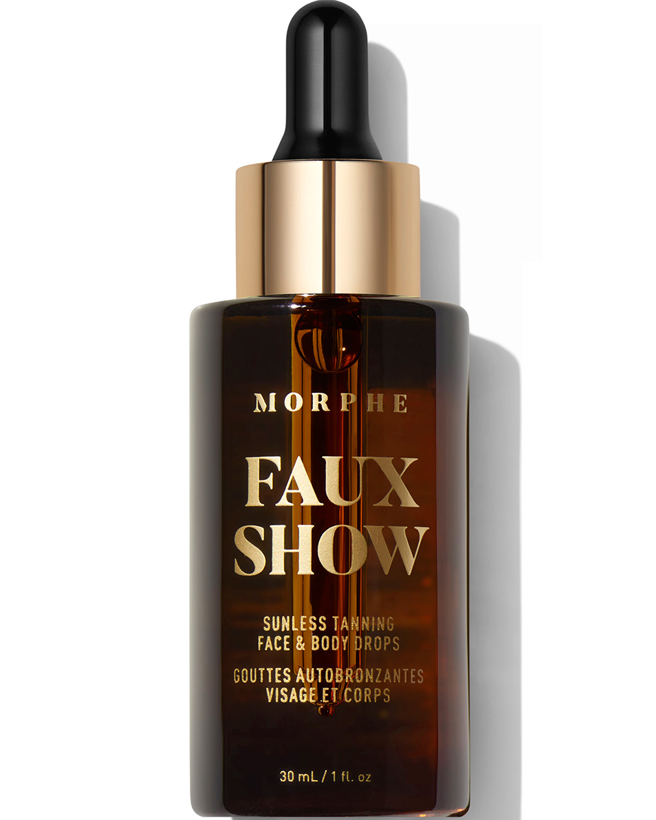 faux show ZELFBRUINENDE DRUPPELS VOOR GEZICHT EN LICHAAM
