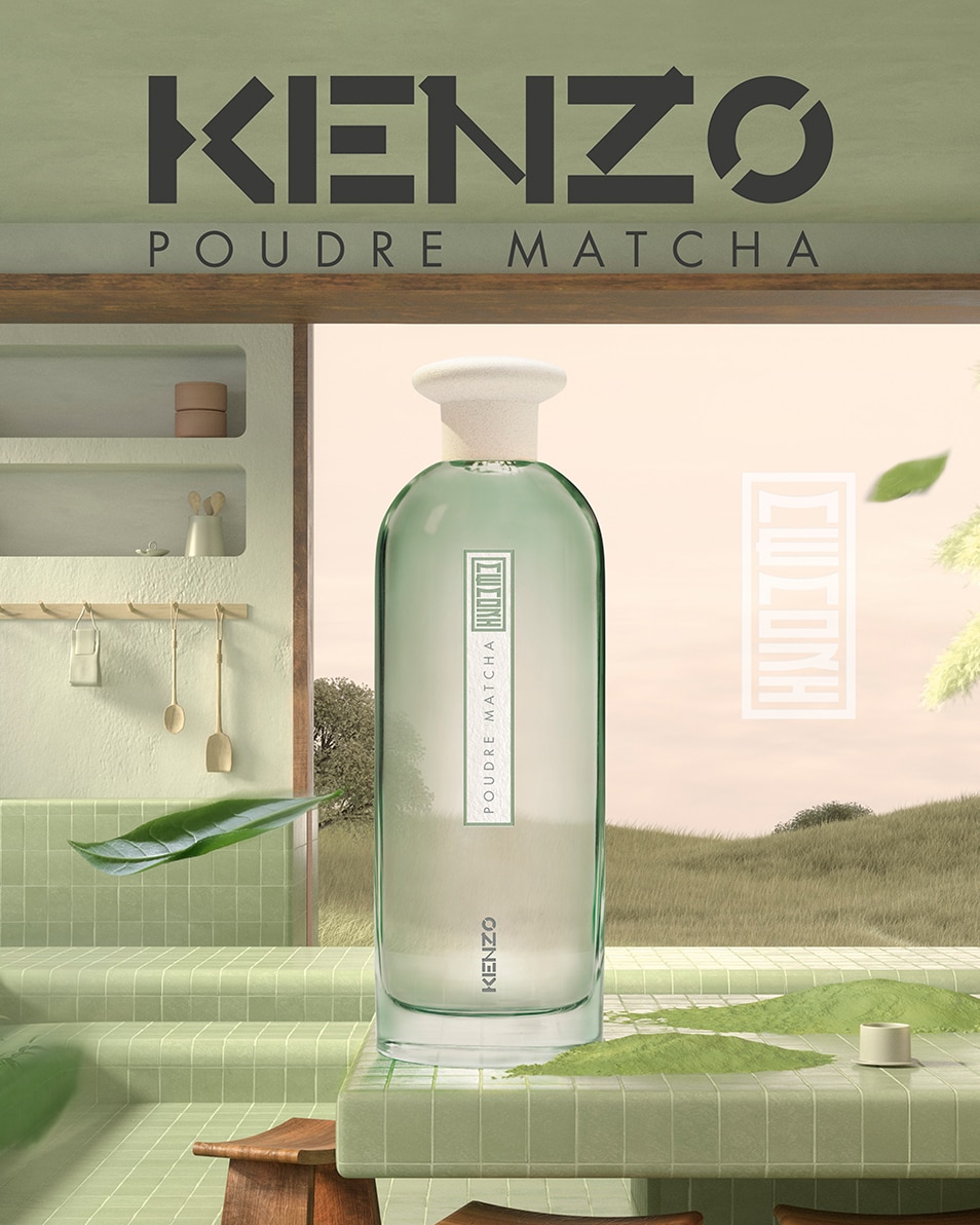 la collection kenzo memori POUDRE MATCHA - EAU DE PARFUM