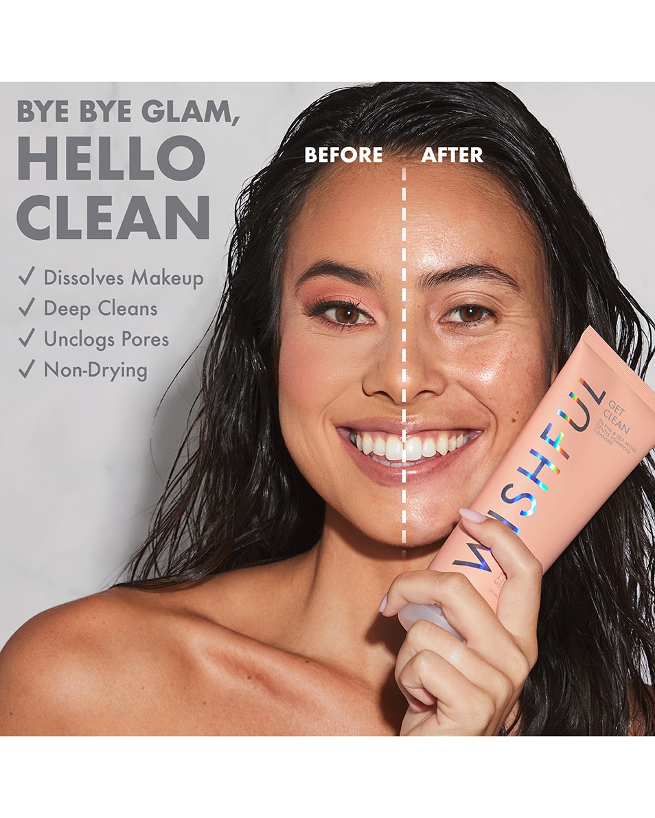 get clean gentle foaming cleanser 2% PHA & SEA MOSS