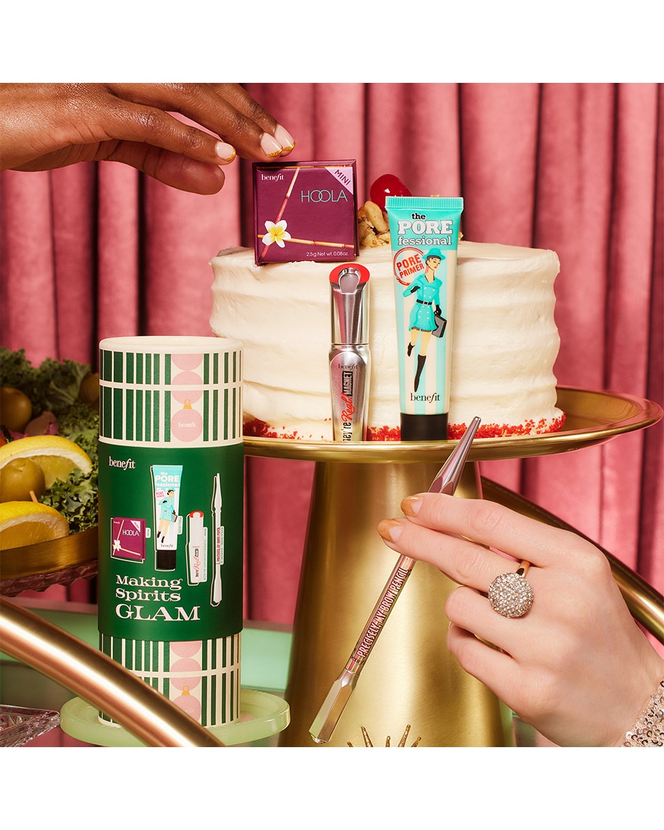 holiday box Making spirits glam