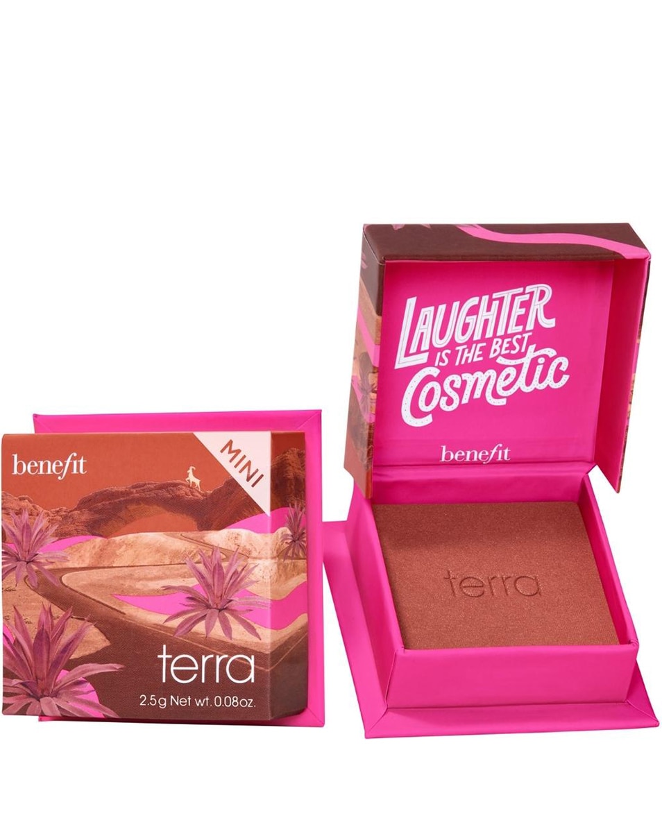 box of powders TERRA WANDERFUL WORLD BLUSH POWDER MINI