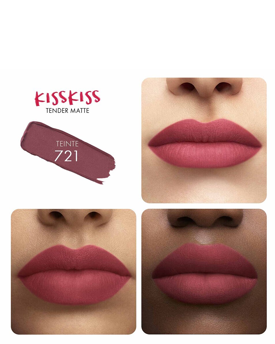 GUERLAIN kisskiss TENDER MATTE