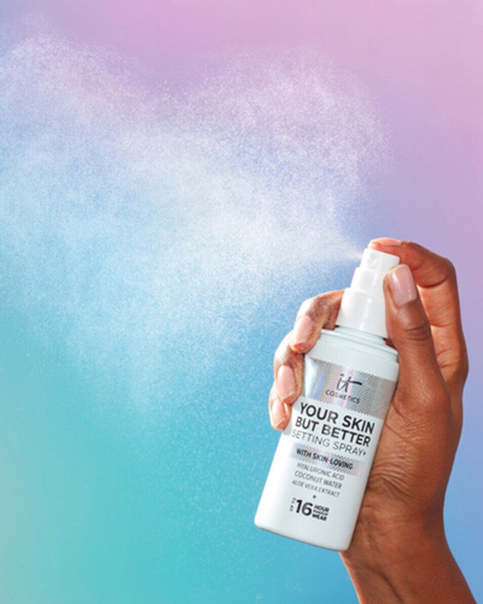 your skin but better setting spray+ MAKE UP SETTING SPRAY