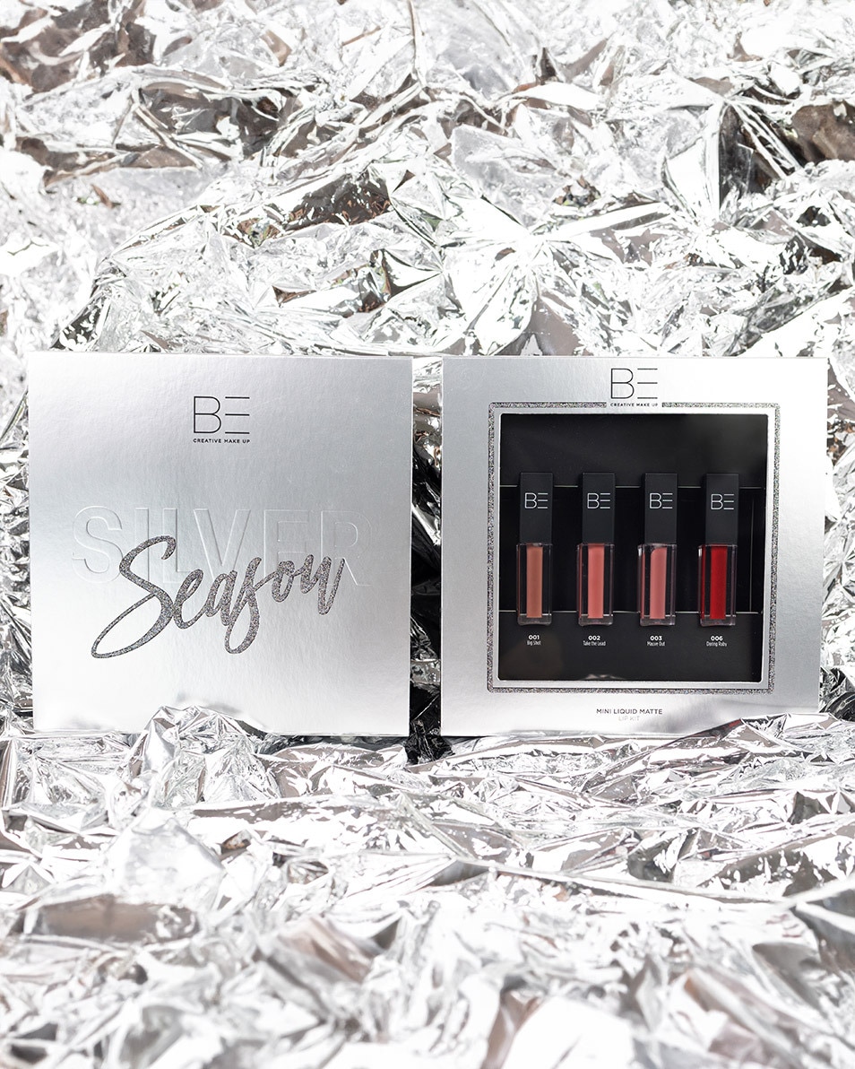 silver season collection mini liquid lipstick set
