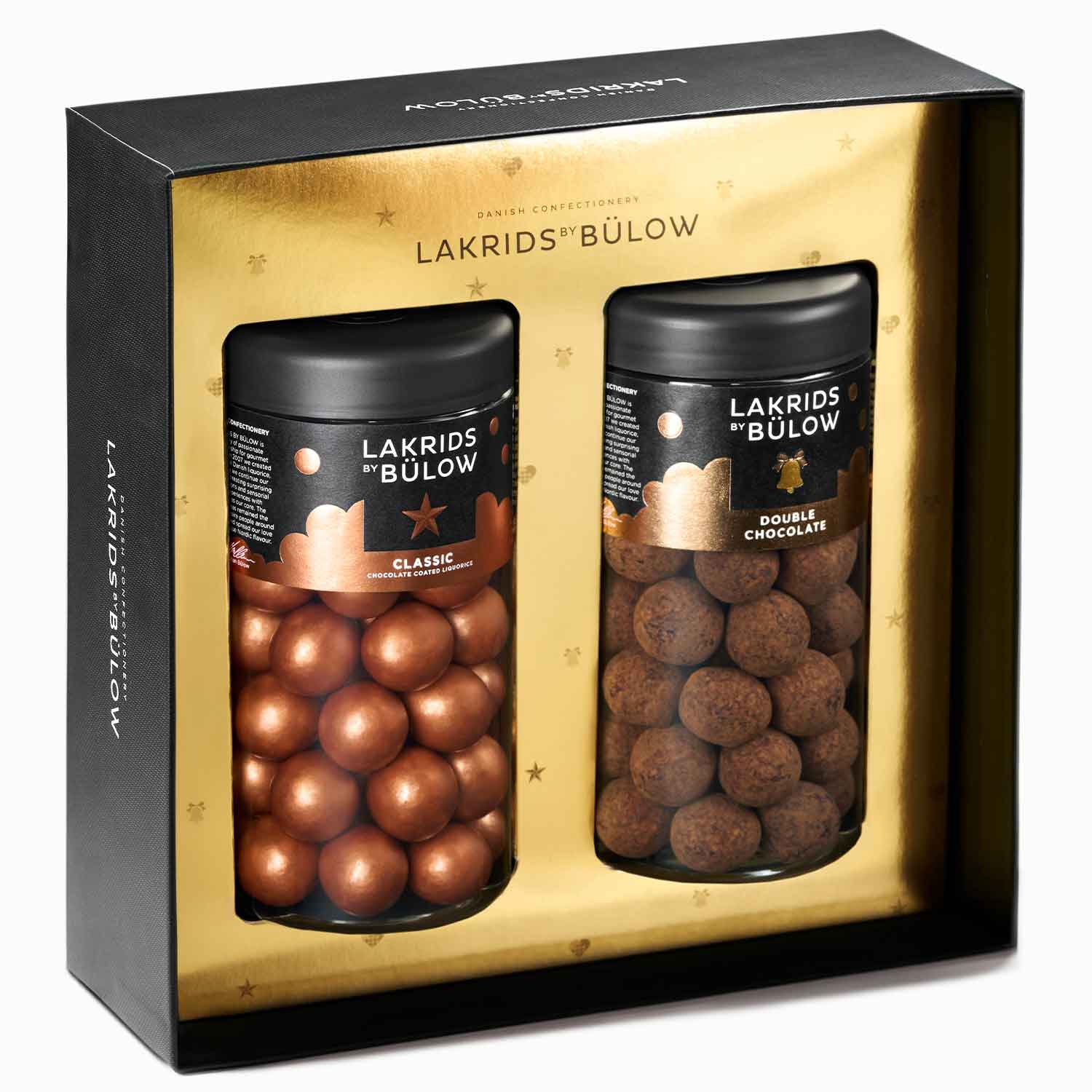 Lakrids by Bülow Black Box Classic Caramel & Double Chocolate 590g