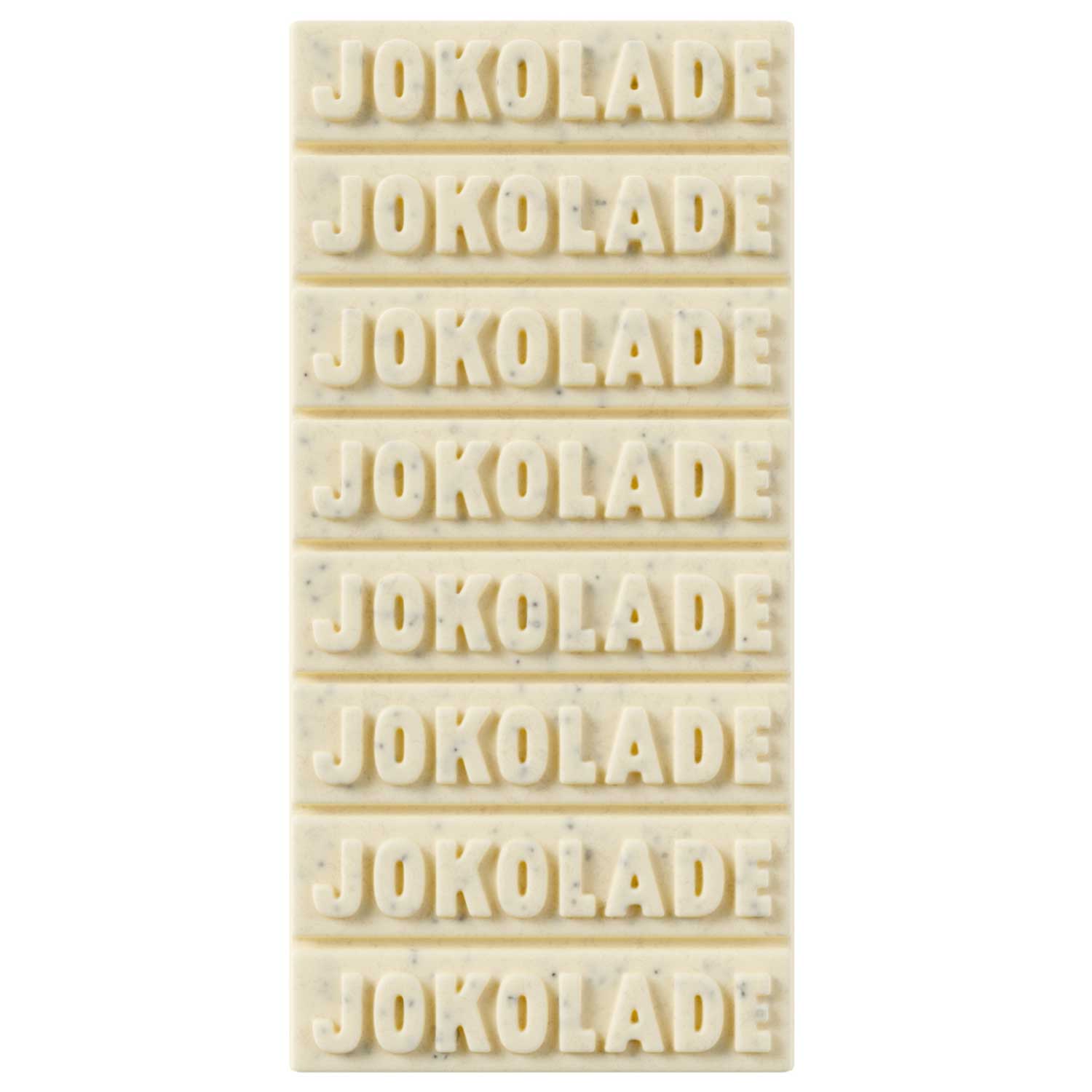 JOKOLADE No1 Weiße Schokolade mit karamellisierten Haselnüssen, Coffee Biscuits & Baiser 140g