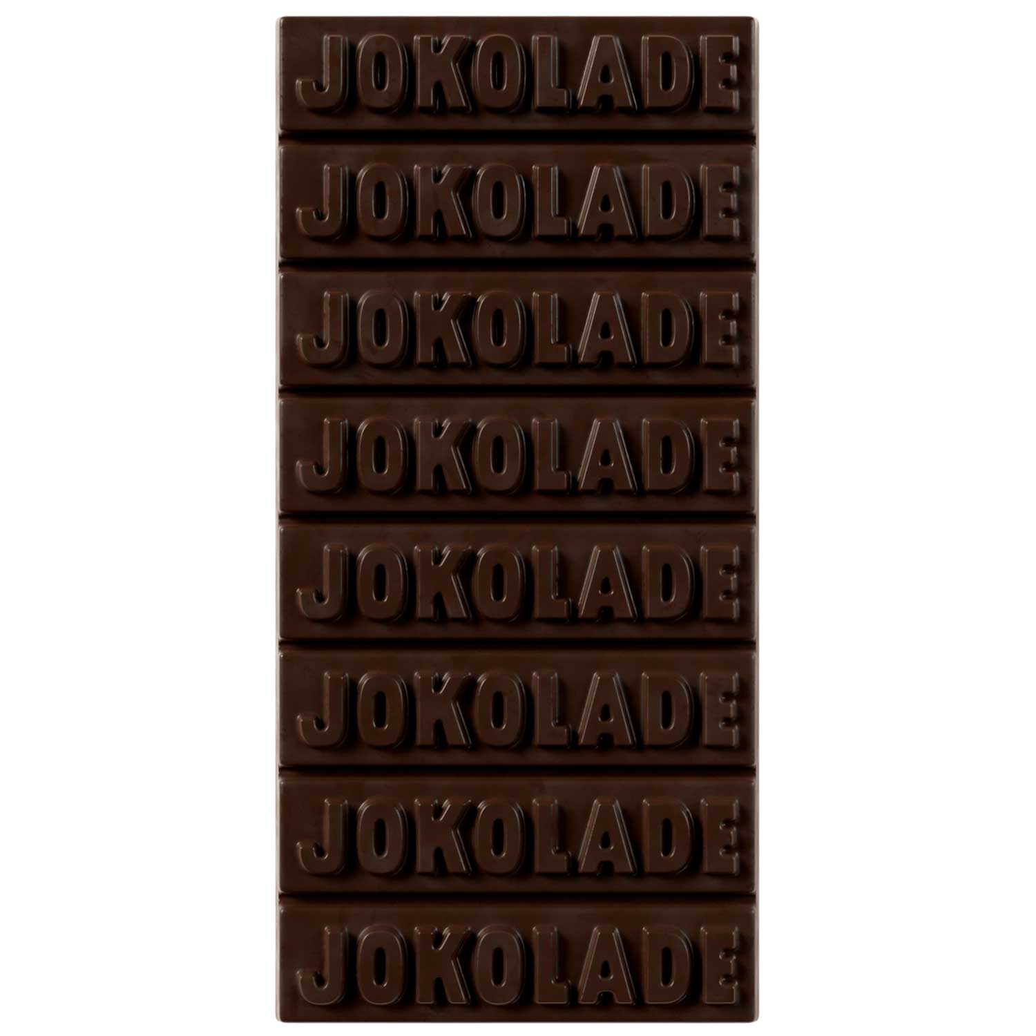 JOKOLADE No4 Vegane Zartbitterschokolade mit Birne & karamellisierten Mandeln 140g