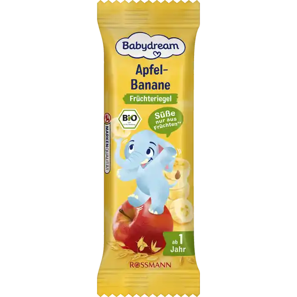 Bio Früchteriegel Apfel-Banane