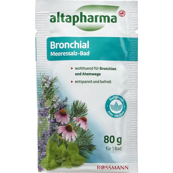 Bronchial Meeressalz-Bad