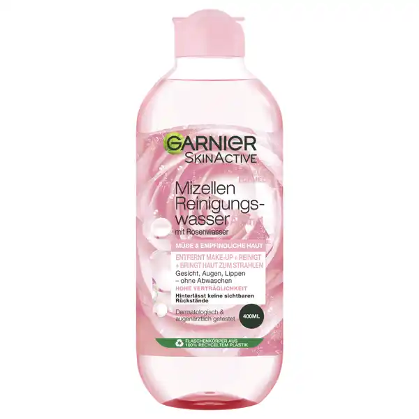 Mizellen Reinigungswasser All-in-1 mit Rosenwasser