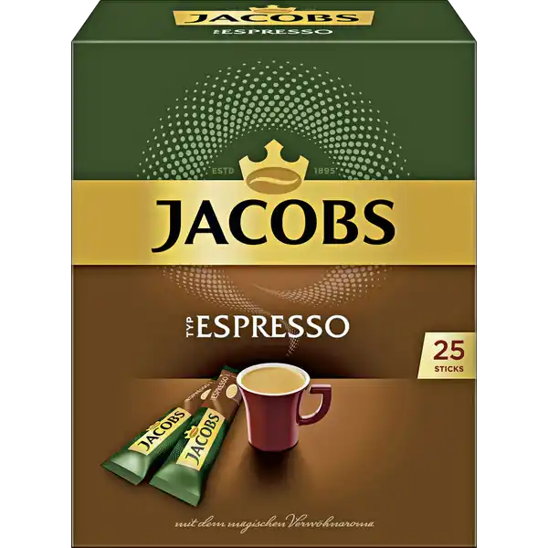 Typ Espresso Instantkaffee Sticks