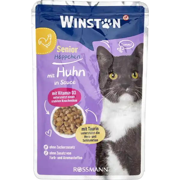 Feine Mahlzeit Senior mit Huhn in delikater Sauce