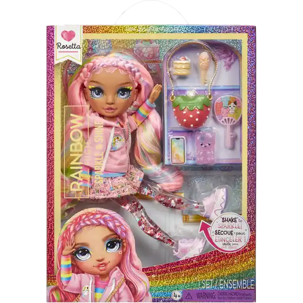 Rainbow High Sparkle & Shine Fashion Puppe Rosetta