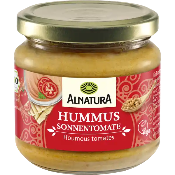 Bio Hummus Sonnentomate