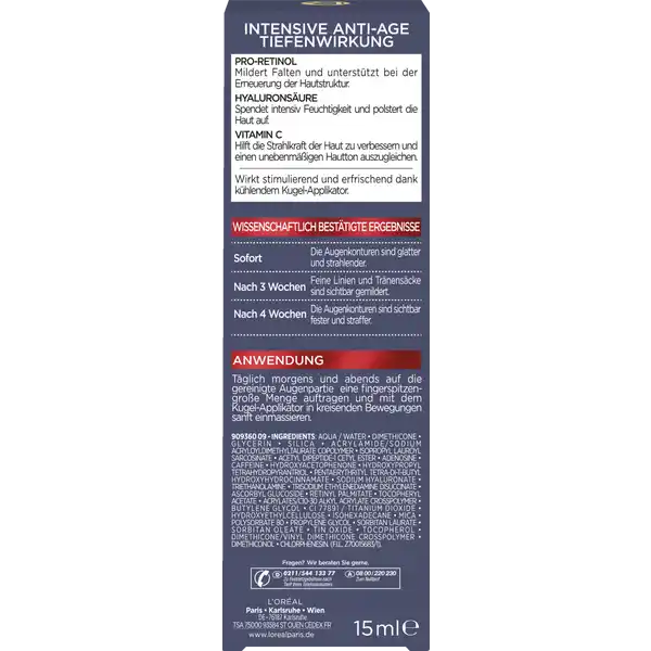 Anti Age Augencreme Laser X3