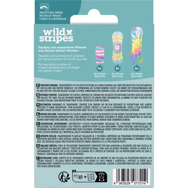 Pflaster Waterproof Secure Rainbow