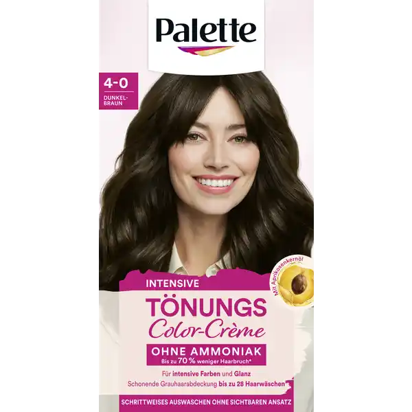 Intensive Tönungs Color-Crème 4-0 Dunkelbraun
