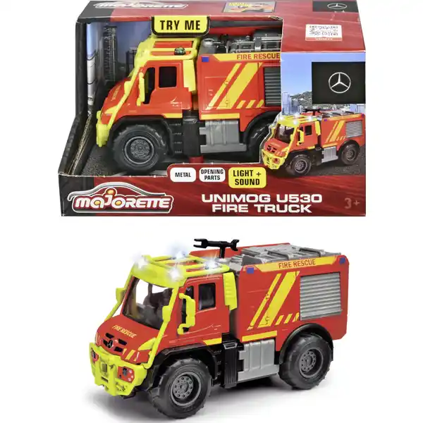 Majorette Unimog Fire Truck