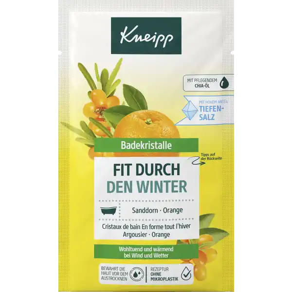 FIT DURCH DEN WINTER Badekristalle