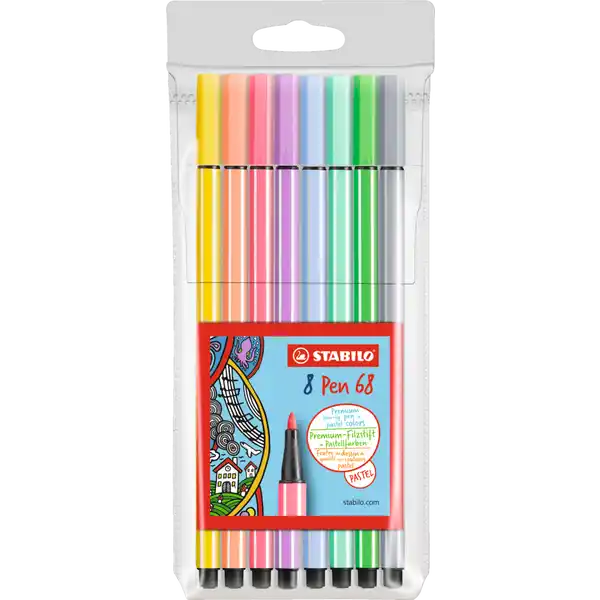 Premium-Filzstift Pen 68 Pastel