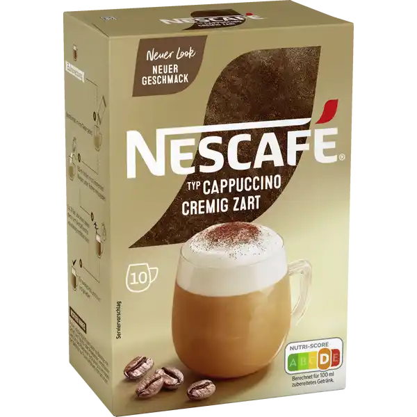 Typ Cappuccino Cremig Zart
