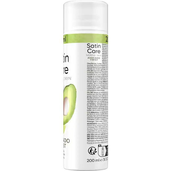 Satin Care Rasiergel Avocado