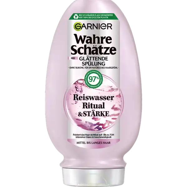 Glättende Spülung Reiswasser Ritual & Stärke