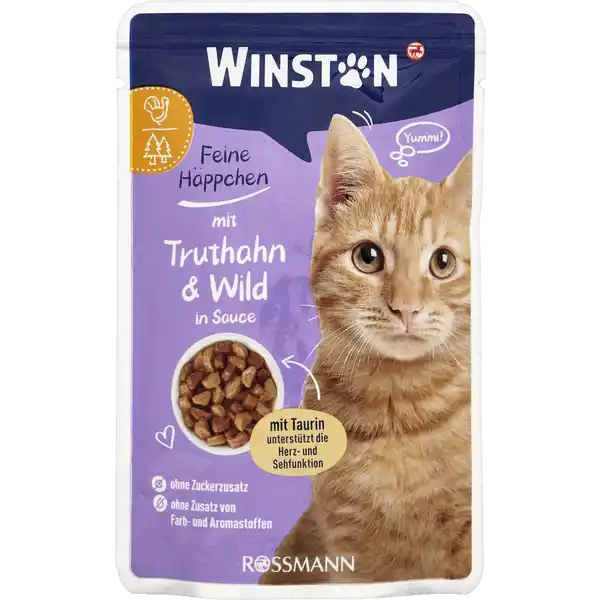 Feine Mahlzeit mit Truthahn & Wild in delikater Sauce