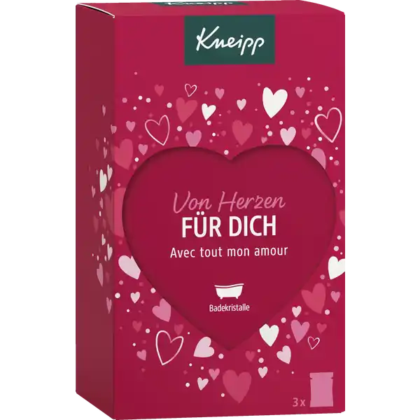 Von Herzen FÜR DICH Badekristalle Geschenkset