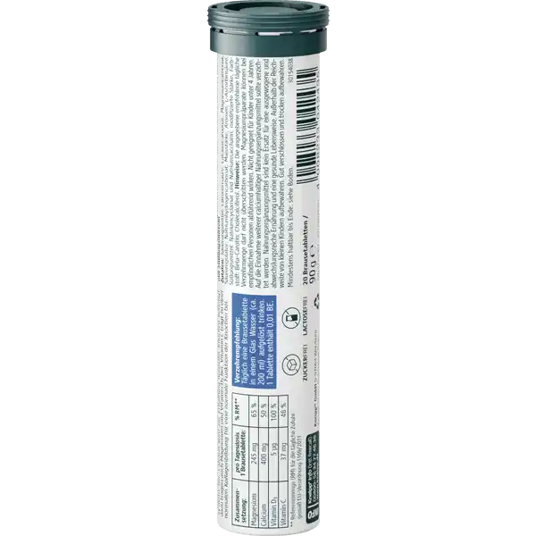 Brausetabletten Magnesium + Calcium +D3