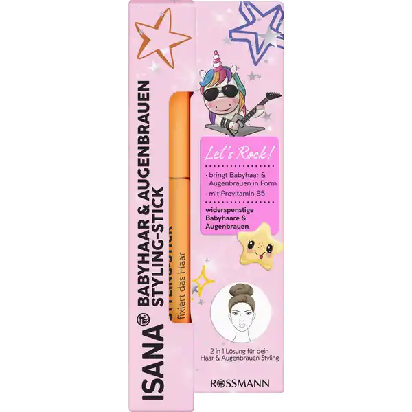 Babyhaar & Augenbrauen Styling-Stick Let's Rock