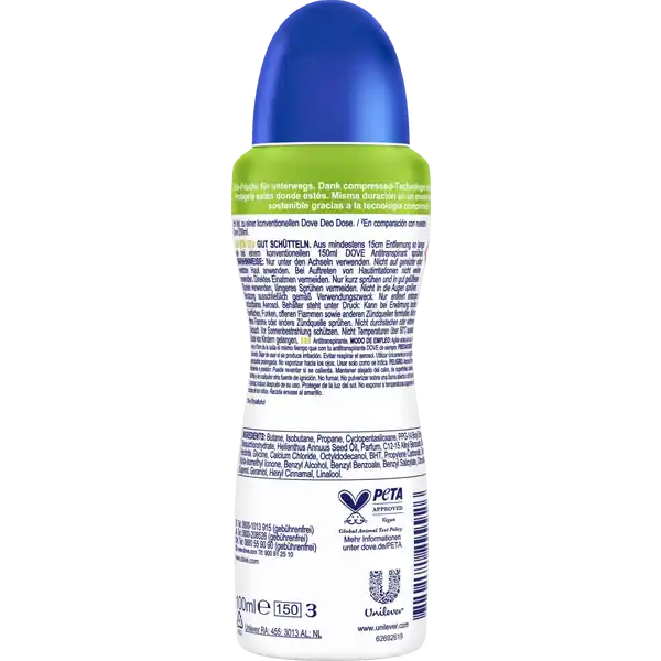 Anti-Transpirant Spray Compressed Original