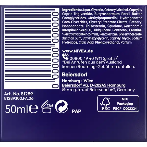 Q10 Anti-Falten Power Regenerierende Nachtpflege