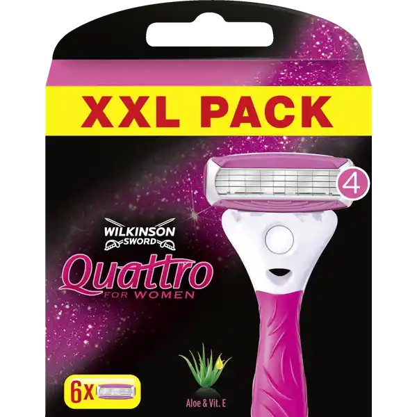 Quattro for Women Damen Rasierklingen