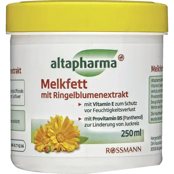 Melkfett mit Ringelblumenextrakt